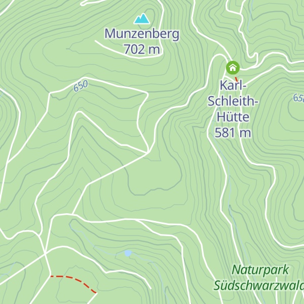 Map of Werzenmöslehütte