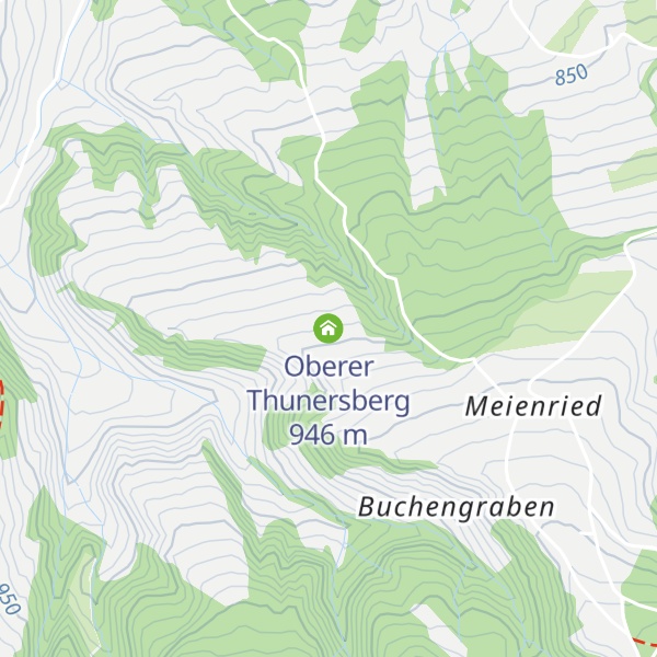 Map of Oberer Thunersberg