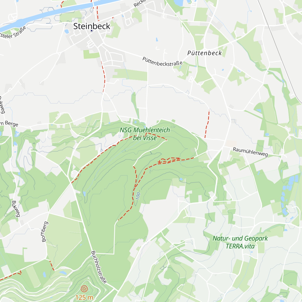 Buchholzer Schachthütte map