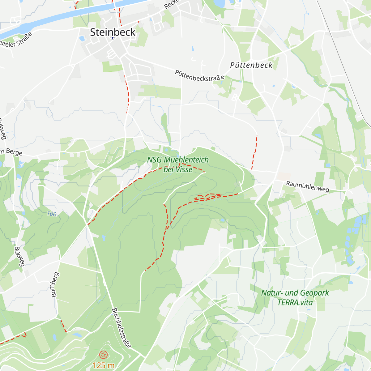 Buchholzer Schachthütte map