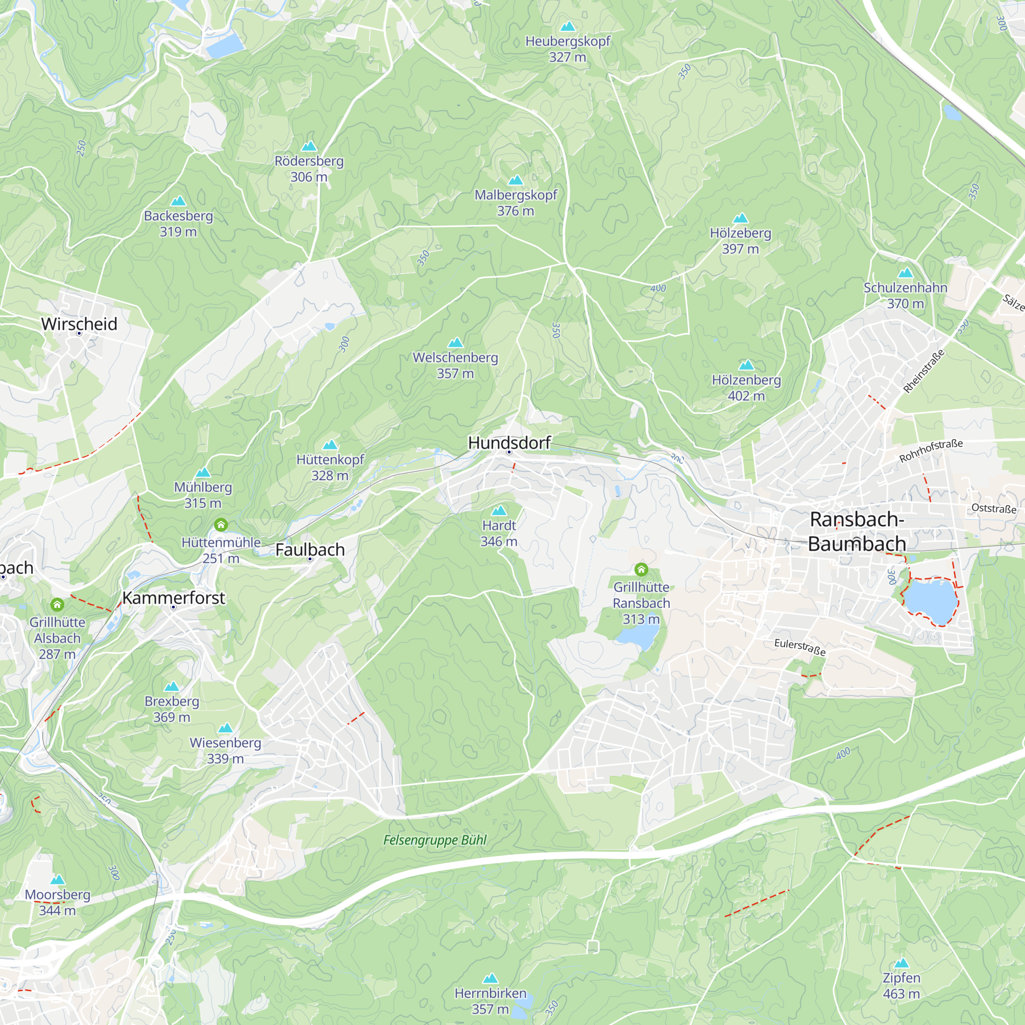 Grillhütte map