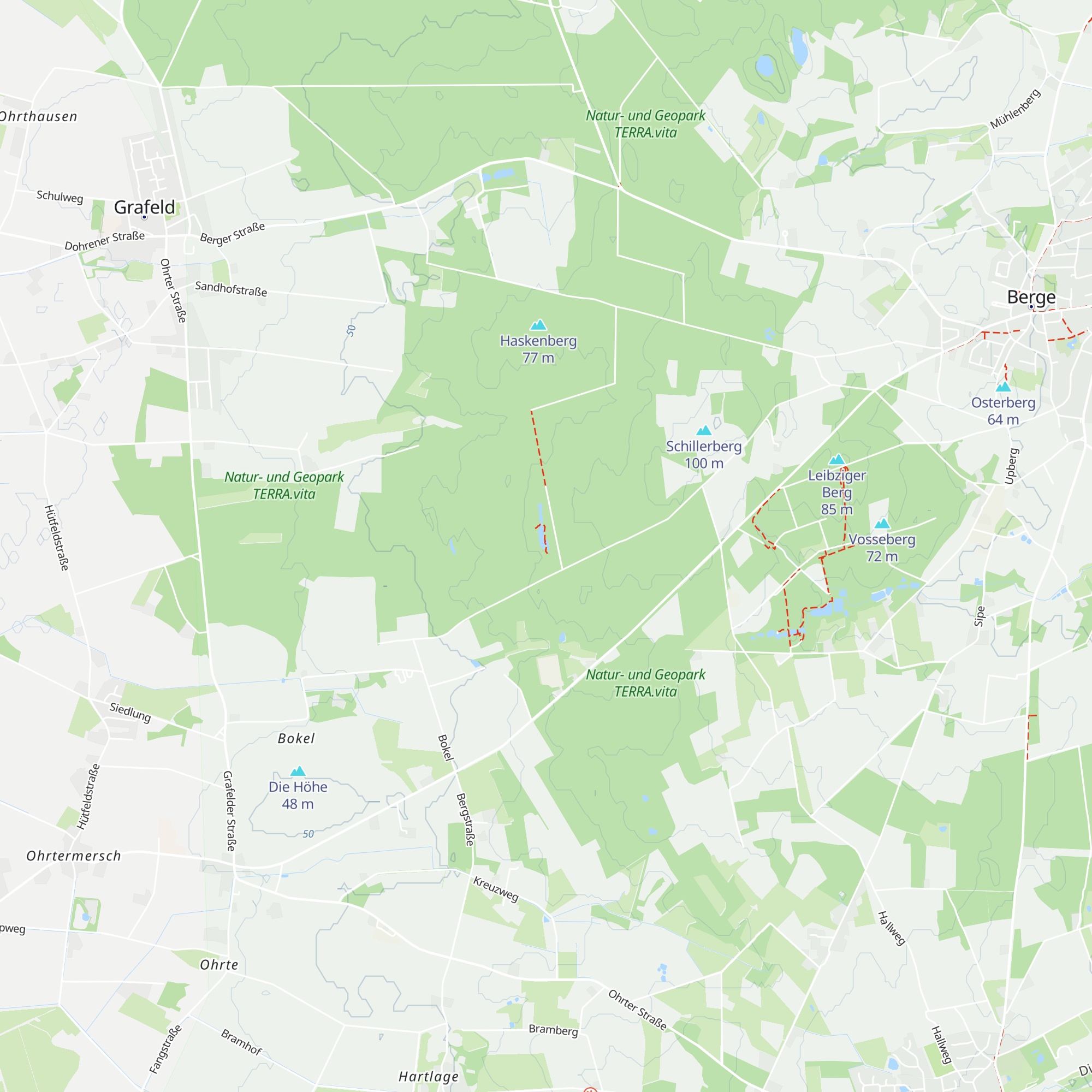 Schutzhütte Heimatverein Bippen map