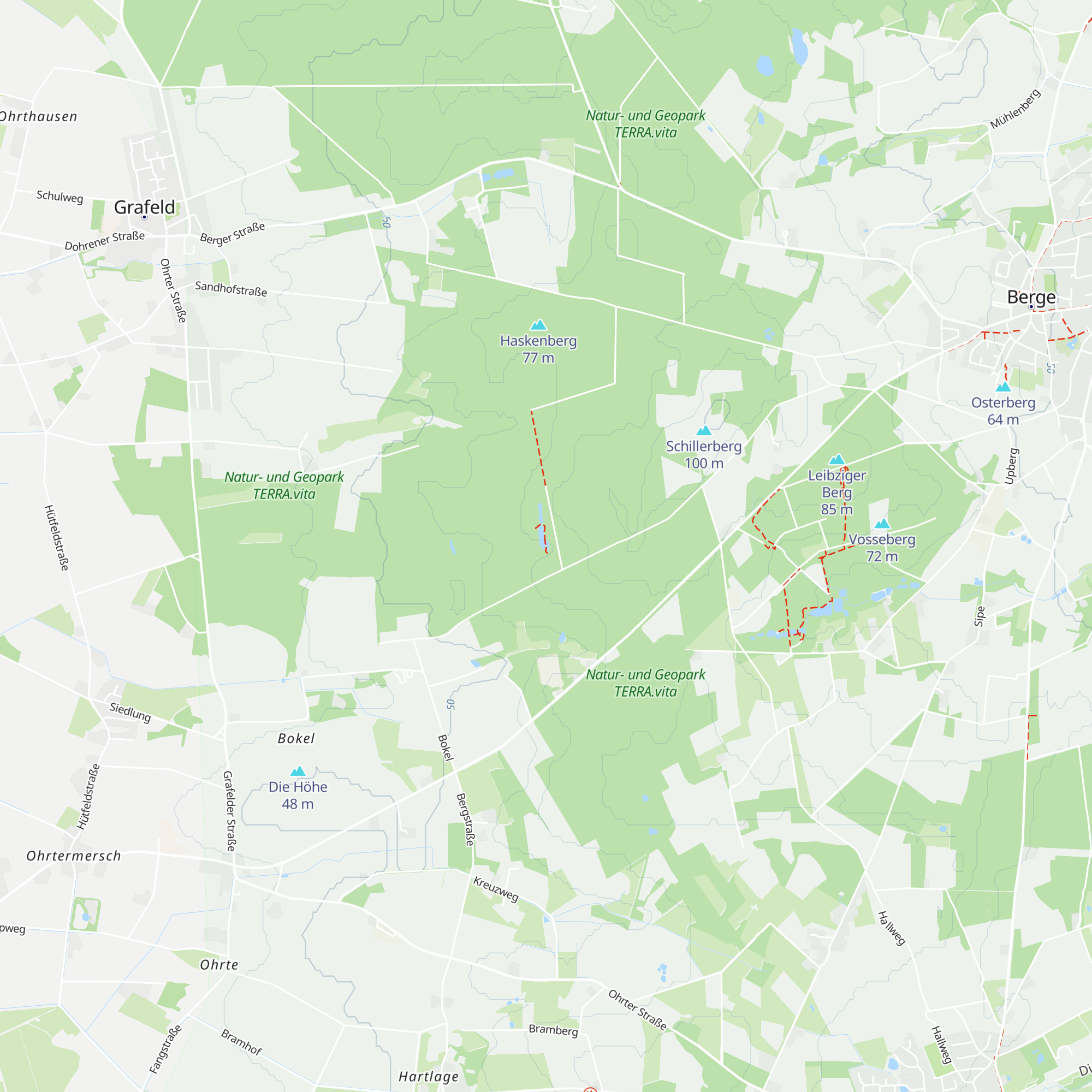Schutzhütte Heimatverein Bippen map