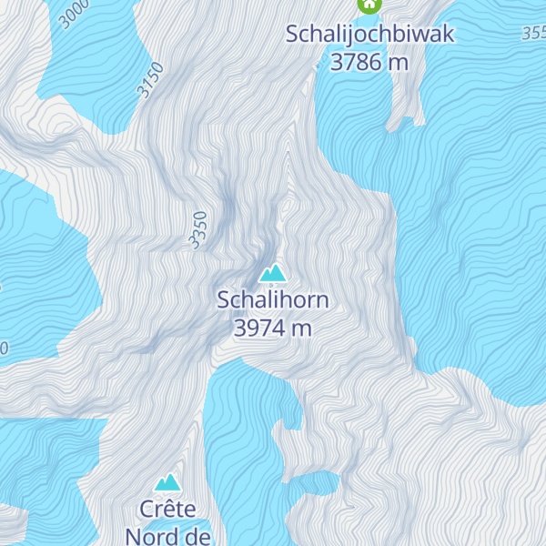 Map of Schalihorn