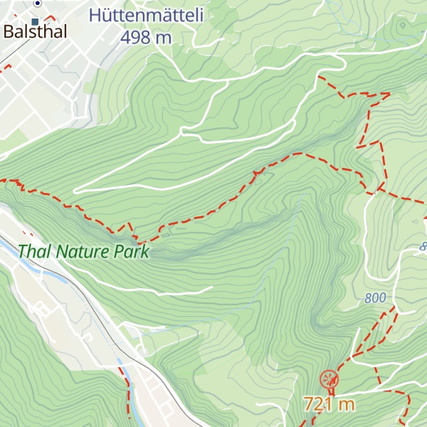 Map of Chluser Roggen