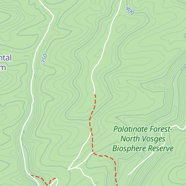Map of Dinkelsberghütte