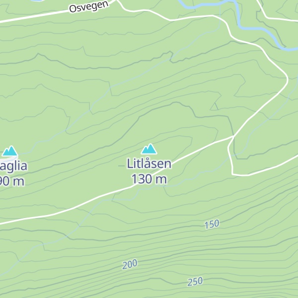 Map of Litlåsen