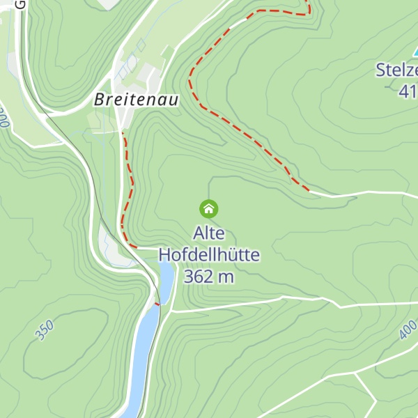 Map of Alte Hofdellhütte
