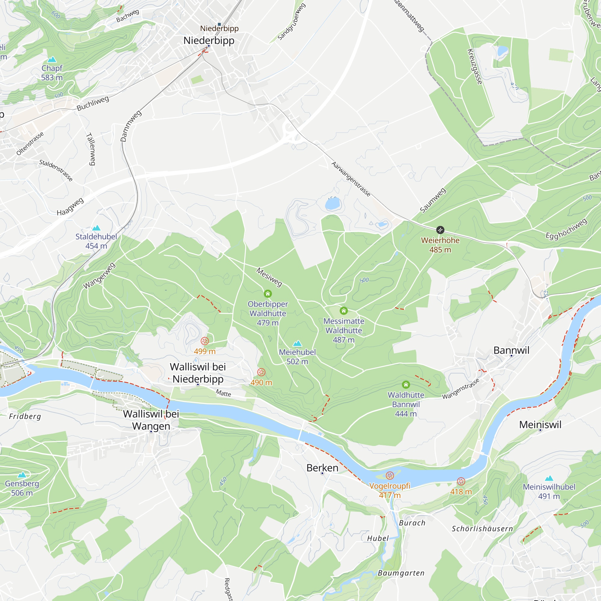 Rumisberger Waldhütte map