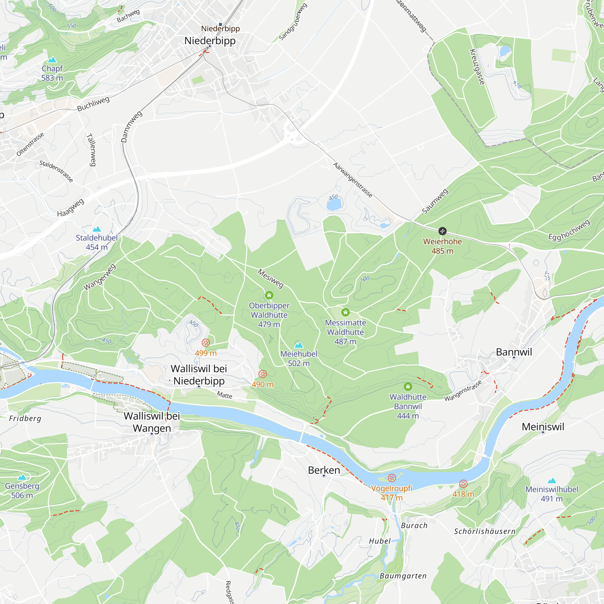 Rumisberger Waldhütte map