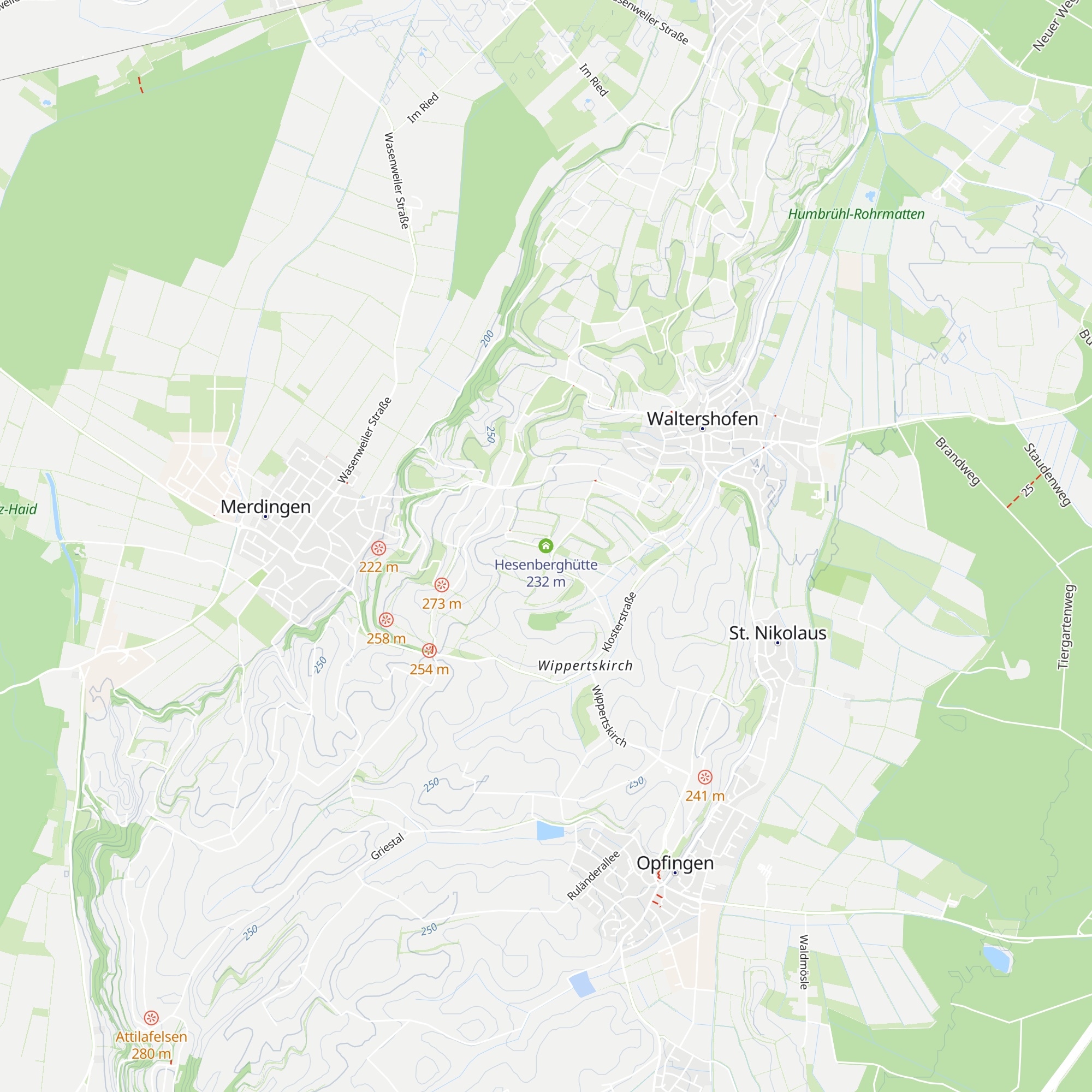 Hesenberghütte map