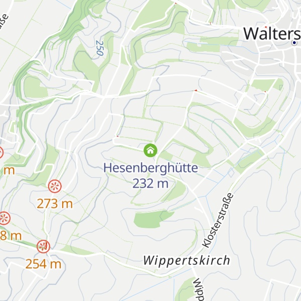 Map of Hesenberghütte