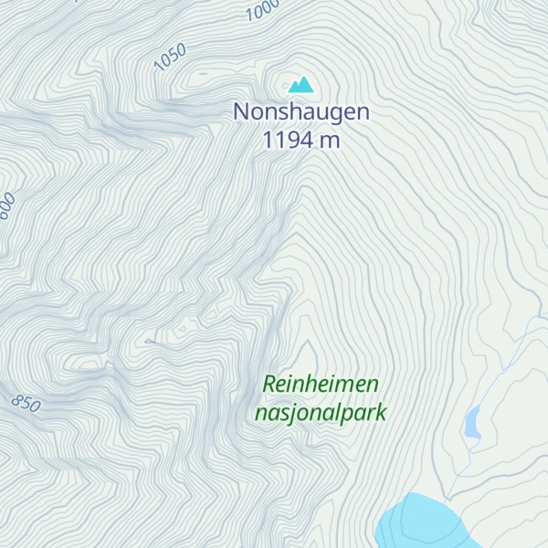 Map of Soggefjellet