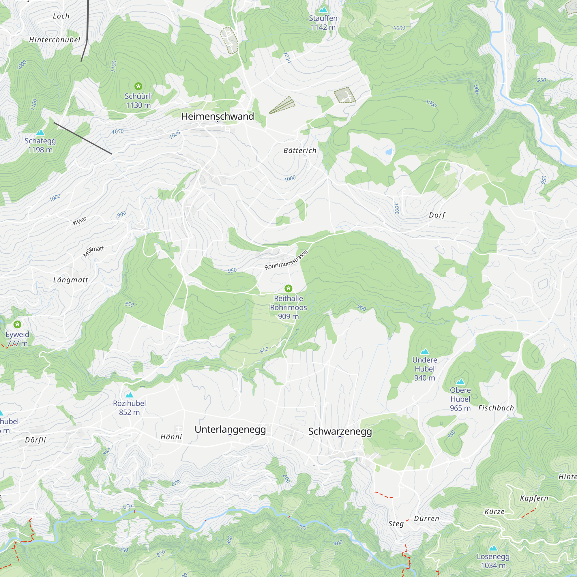 Reithalle Rohrimoos map