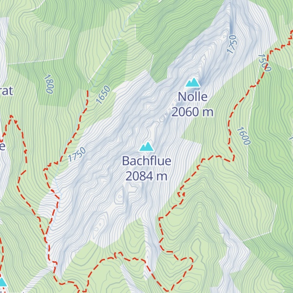 Map of Bachflue