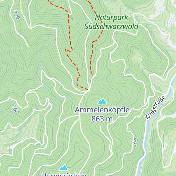 Map of Hexenplatzhütte