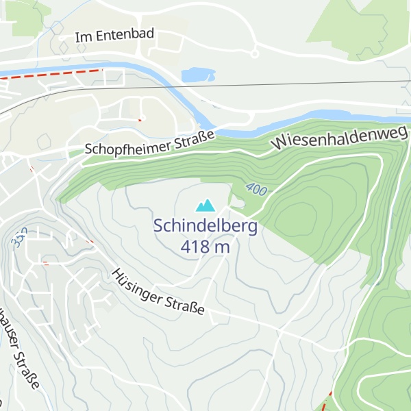 Map of Schindelberg