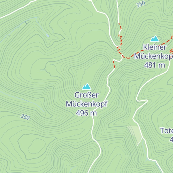 Map of Großer Mückenkopf