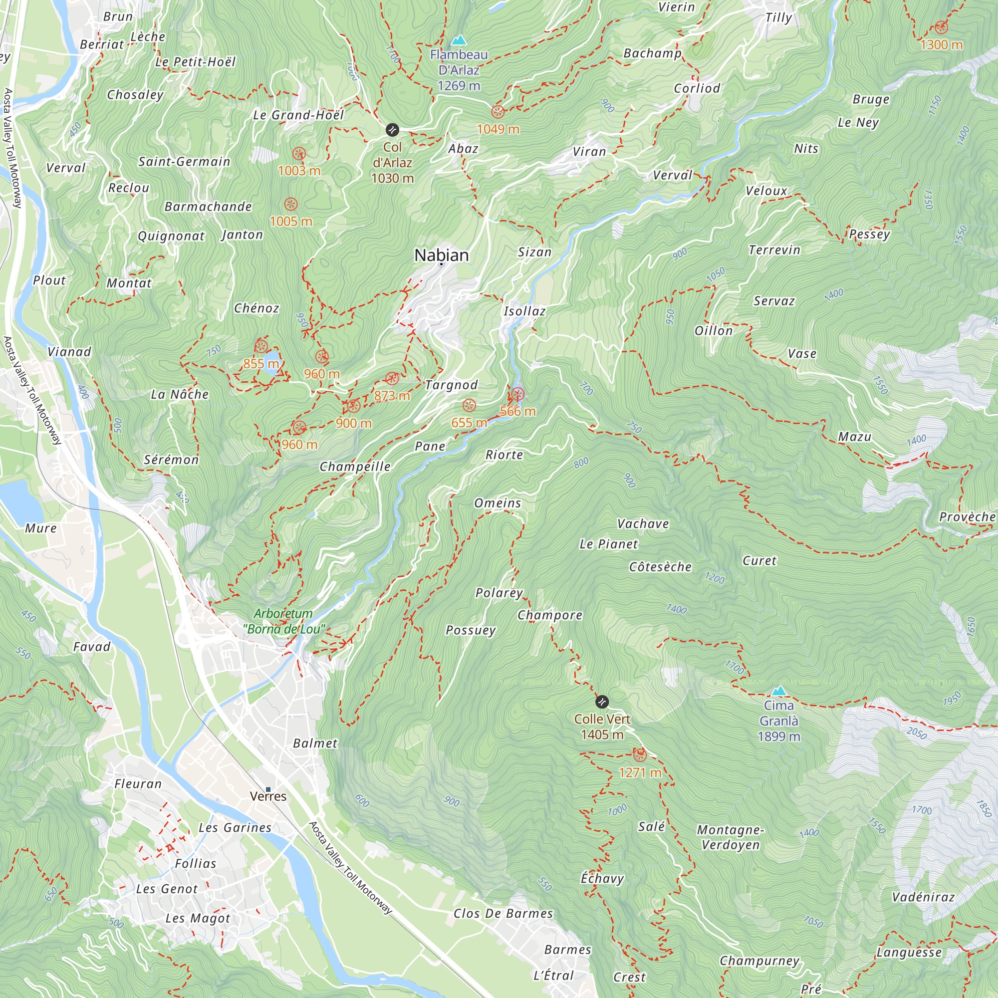 Trattoria Omens map