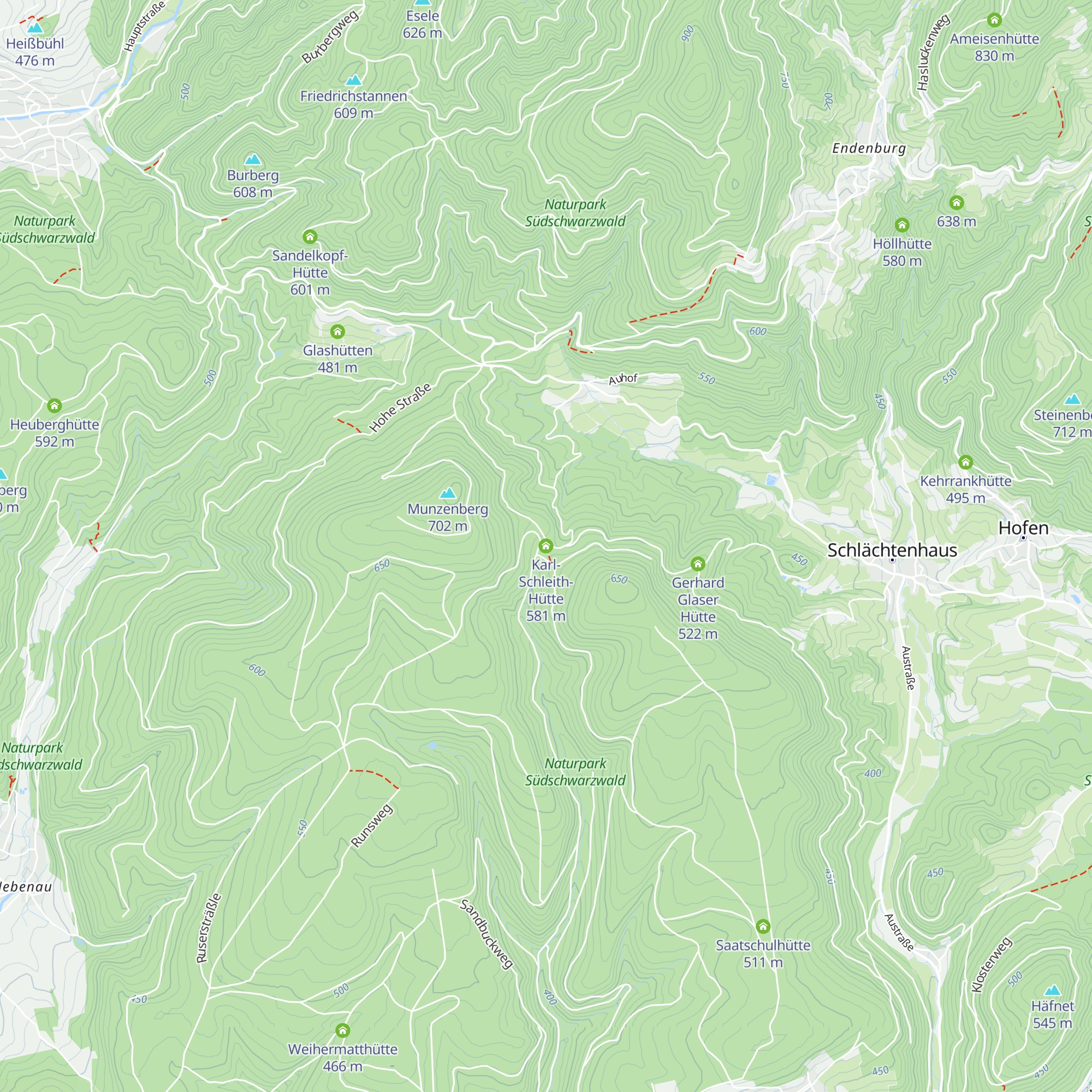 Karl-Schleith-Hütte map
