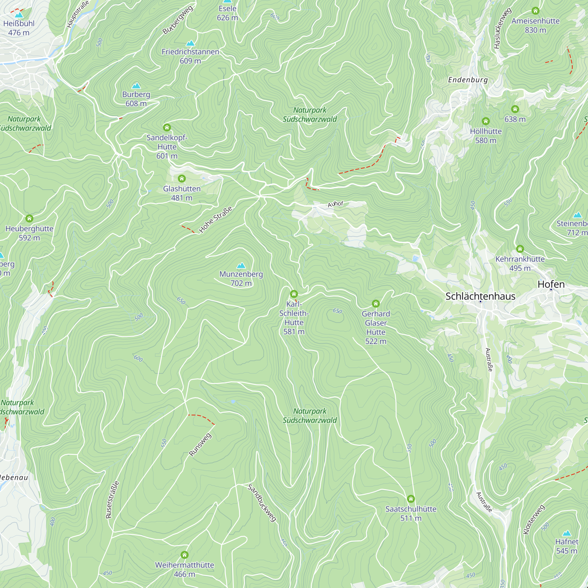 Karl-Schleith-Hütte map