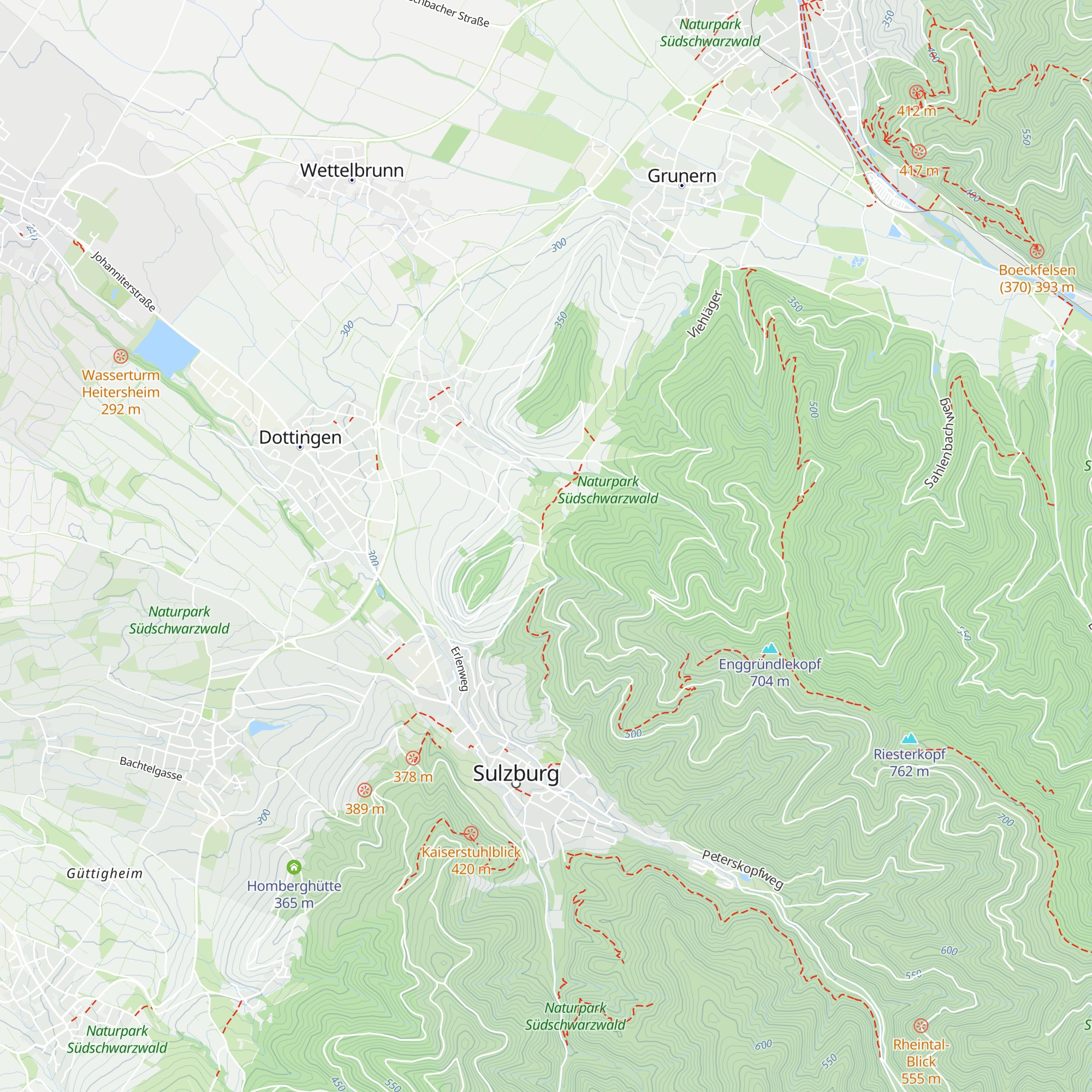 Kastelberghütte map