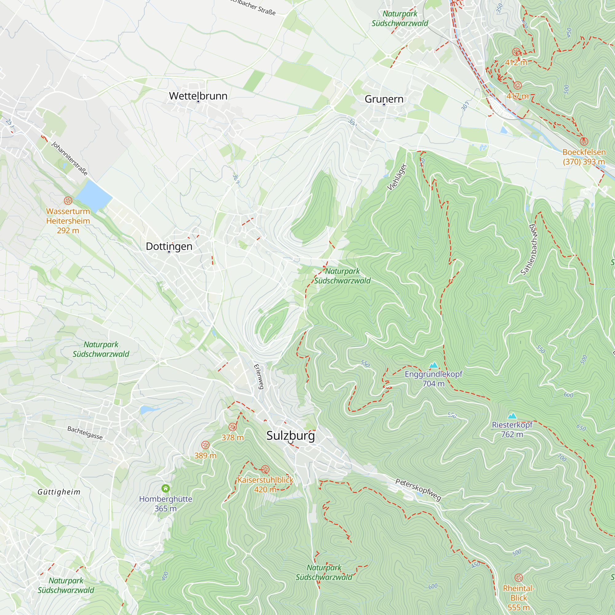 Kastelberghütte map