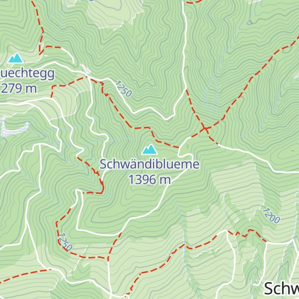 Map of Schwändiblueme