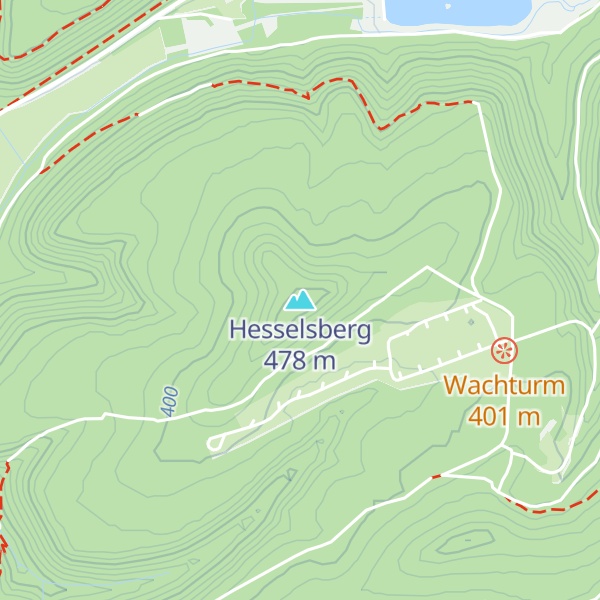 Map of Hesselsberg