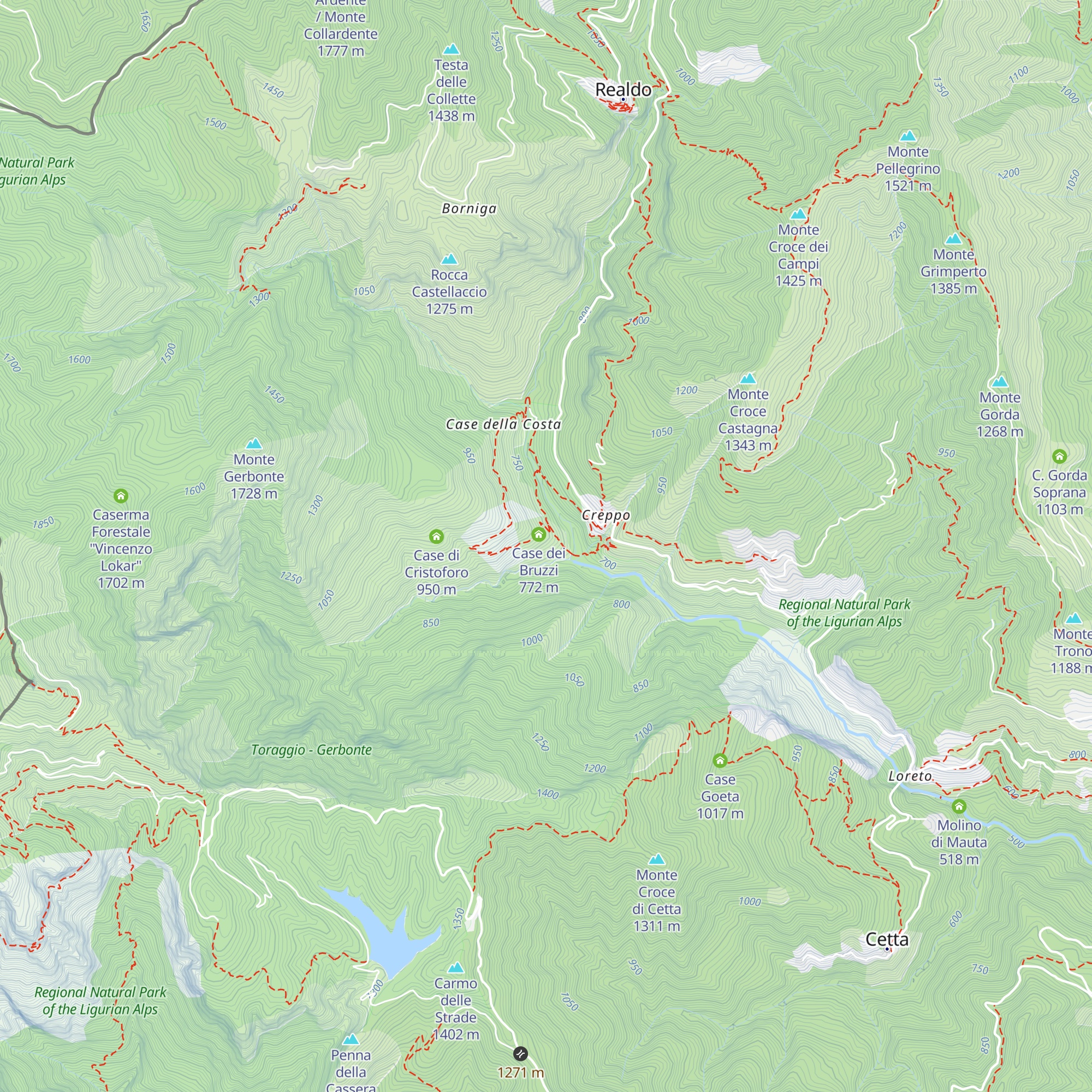 Cascina Masseria map