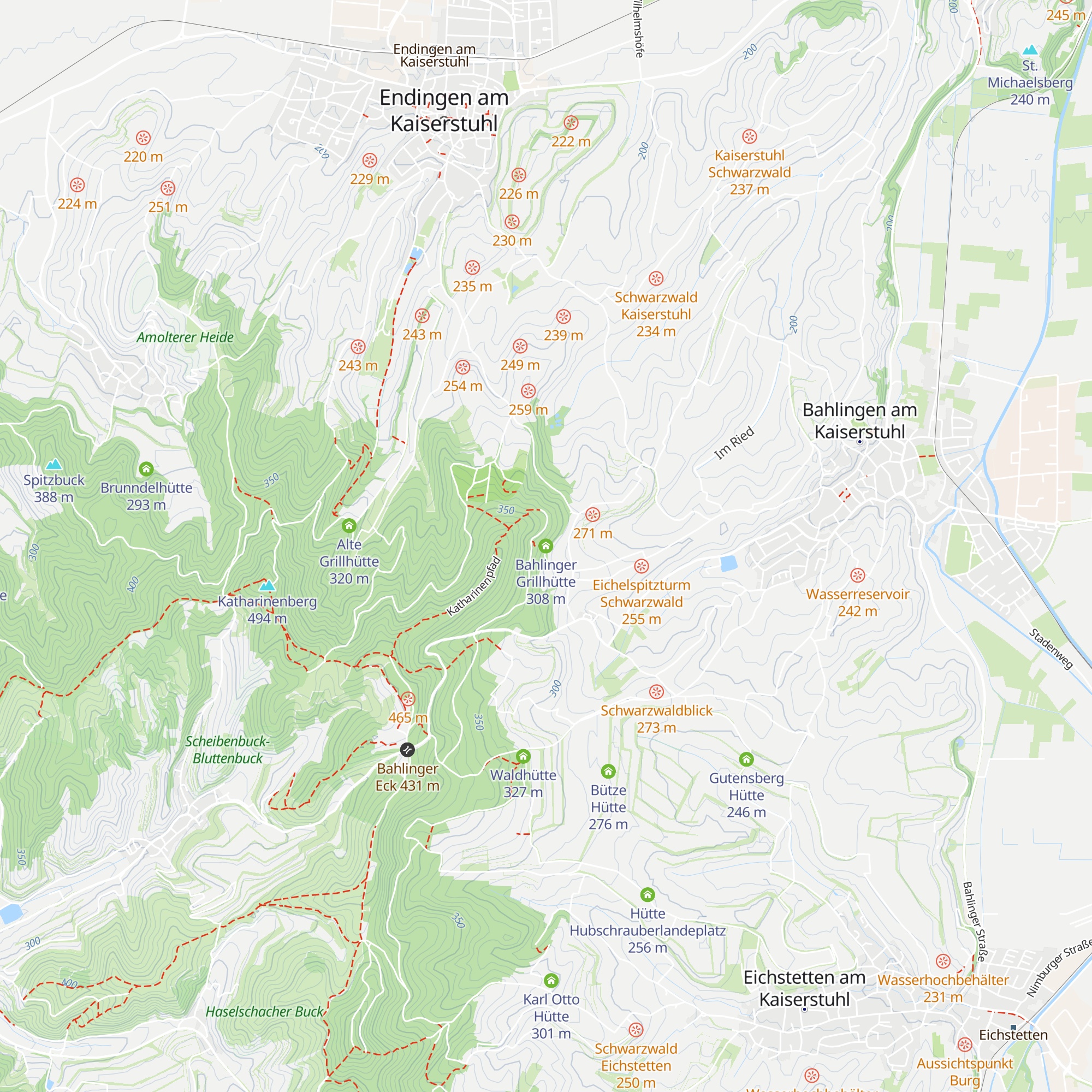 Bahlinger Grillhütte map