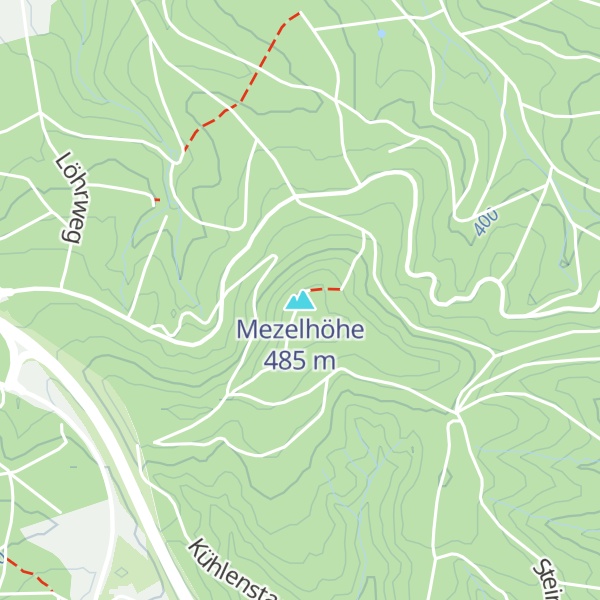 Map of Mezelhöhe