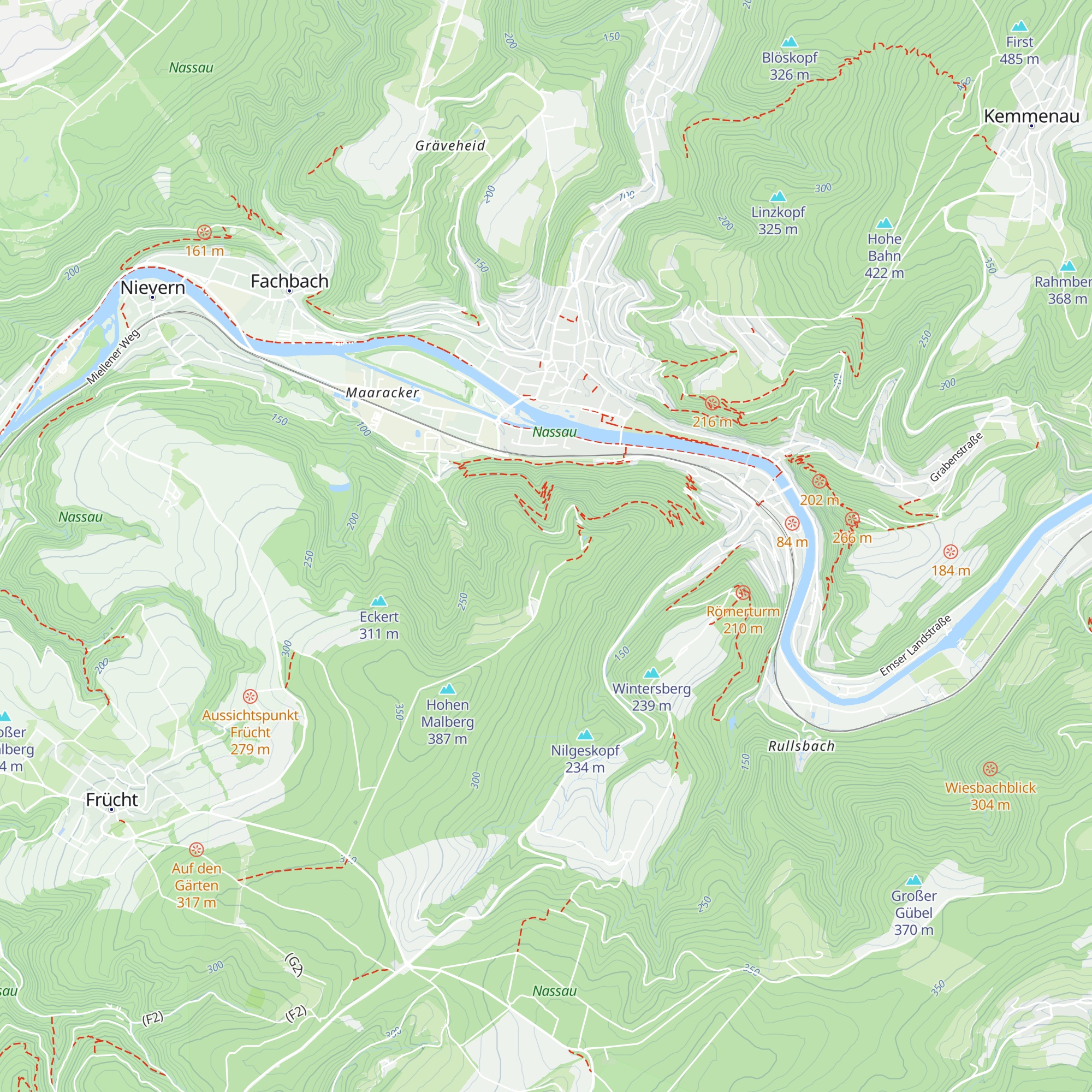 Holzhütte map