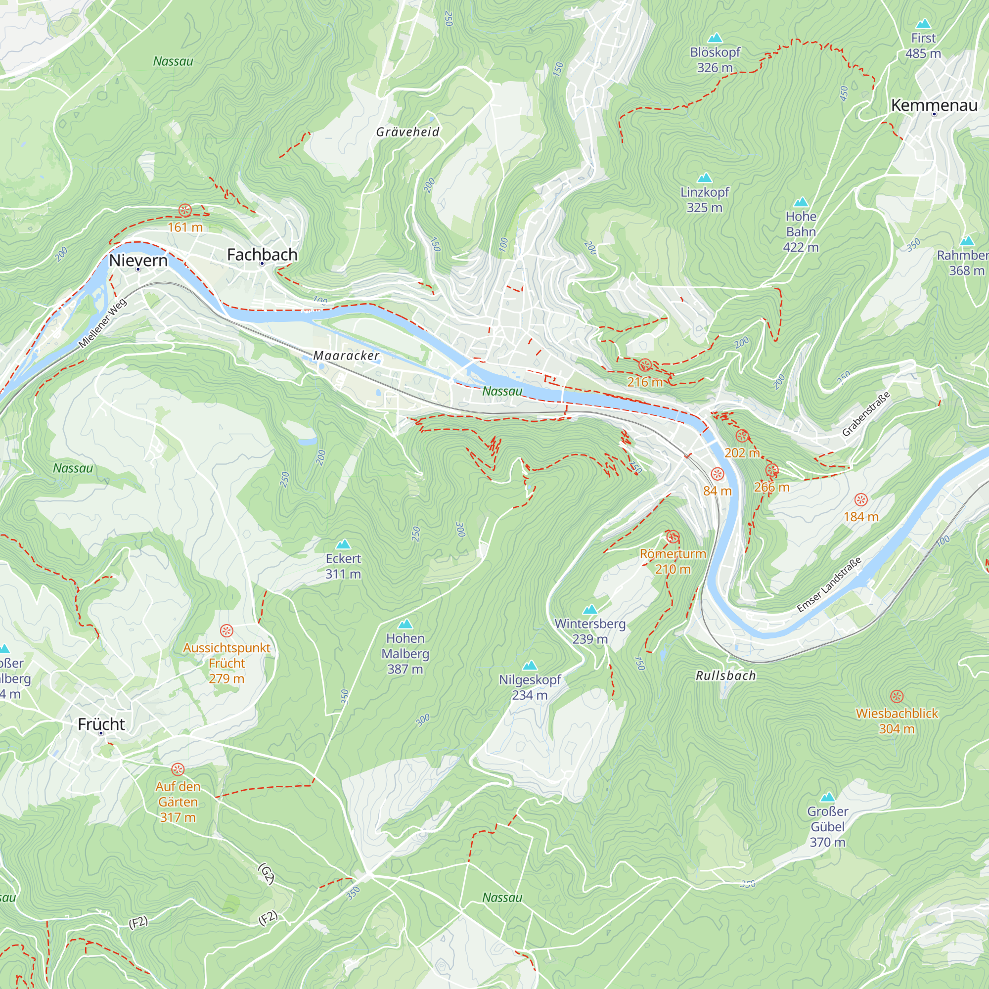 Holzhütte map