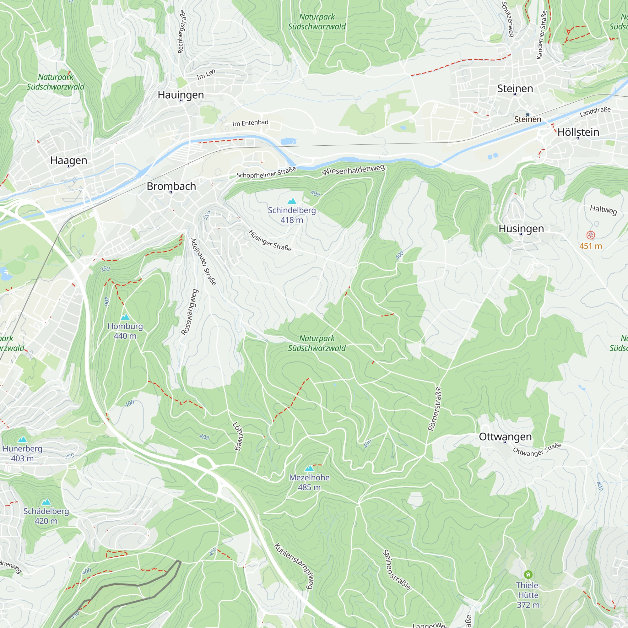 Bühler Hütte map