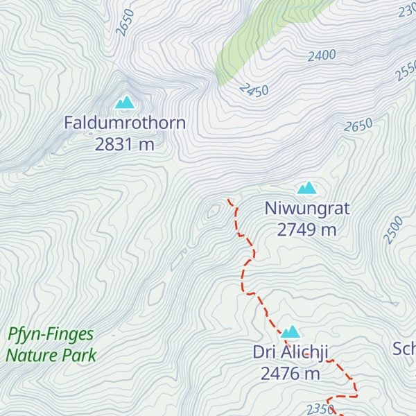 Map of Niwen
