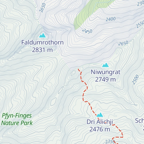 Map of Einigs Alichji (Niwen)