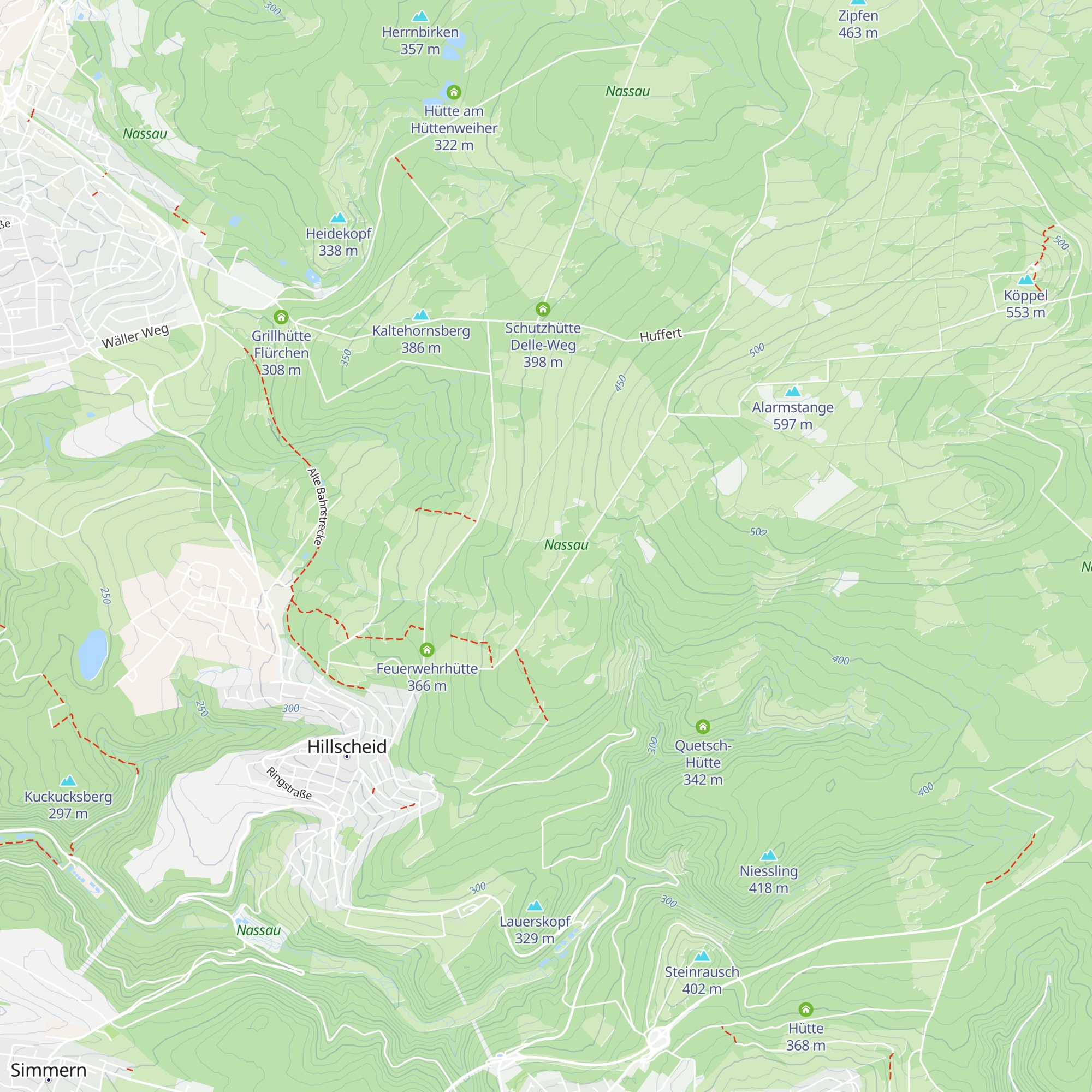 Jagdhütte map