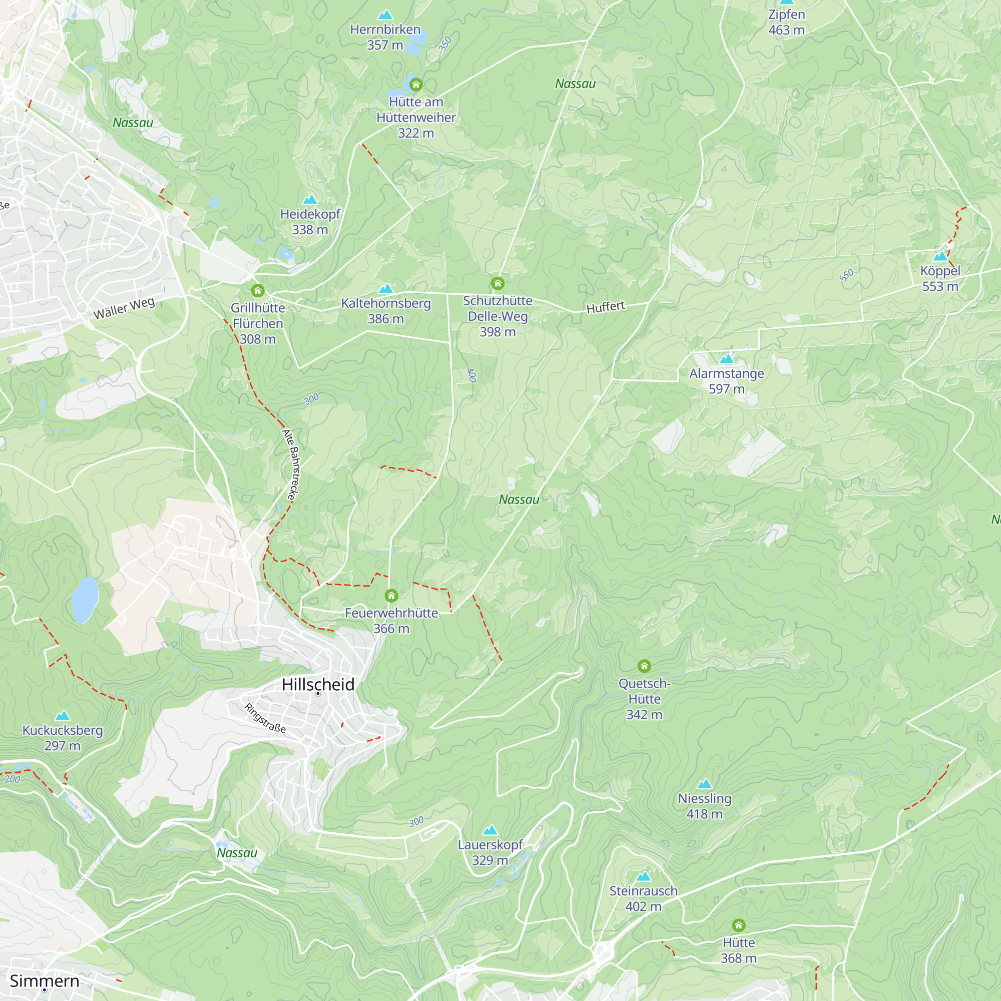 Jagdhütte map