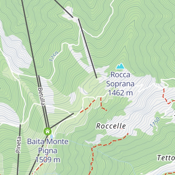 Map of Baita Elica
