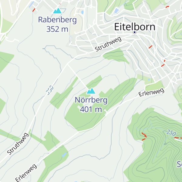 Map of Nörrberg
