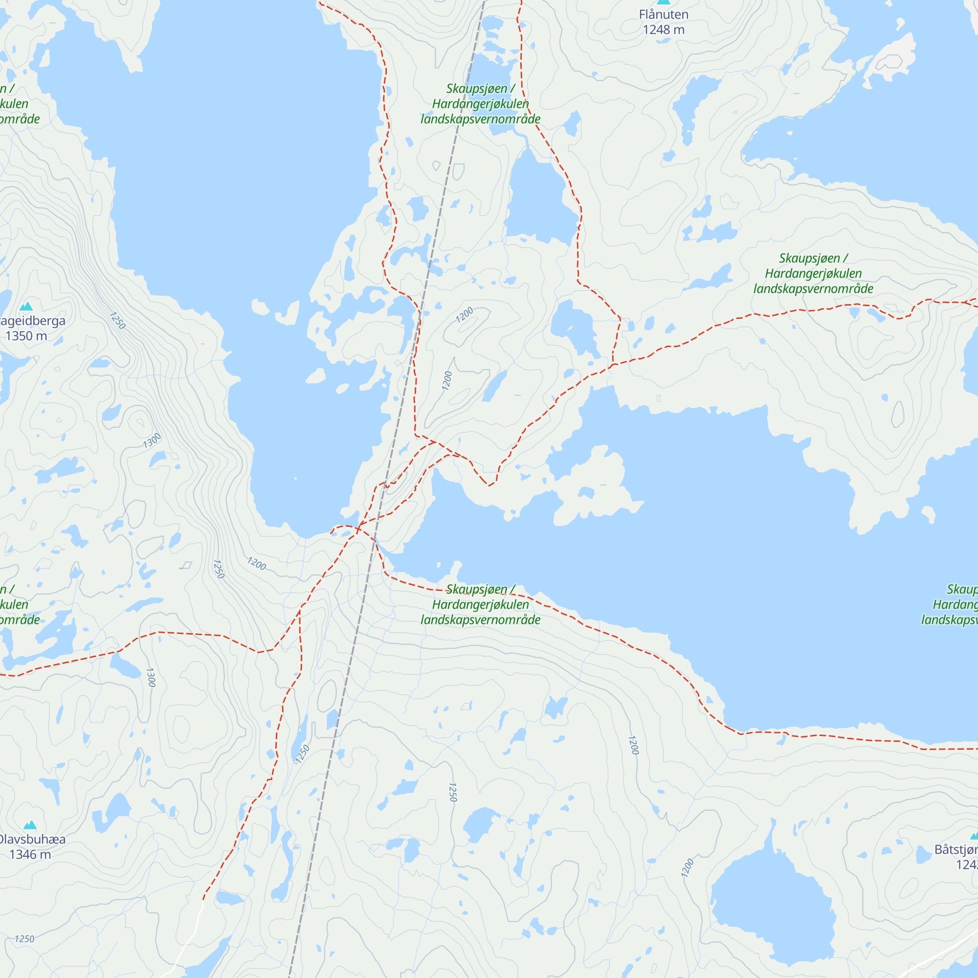 Krækkja map