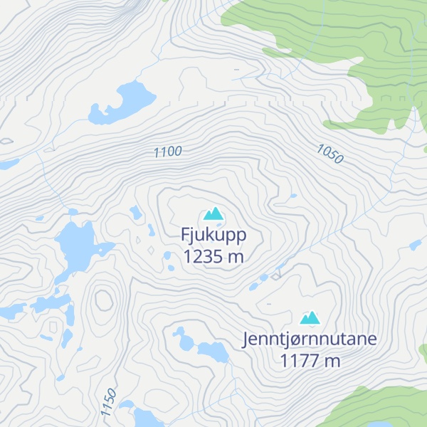Map of Fjukupp