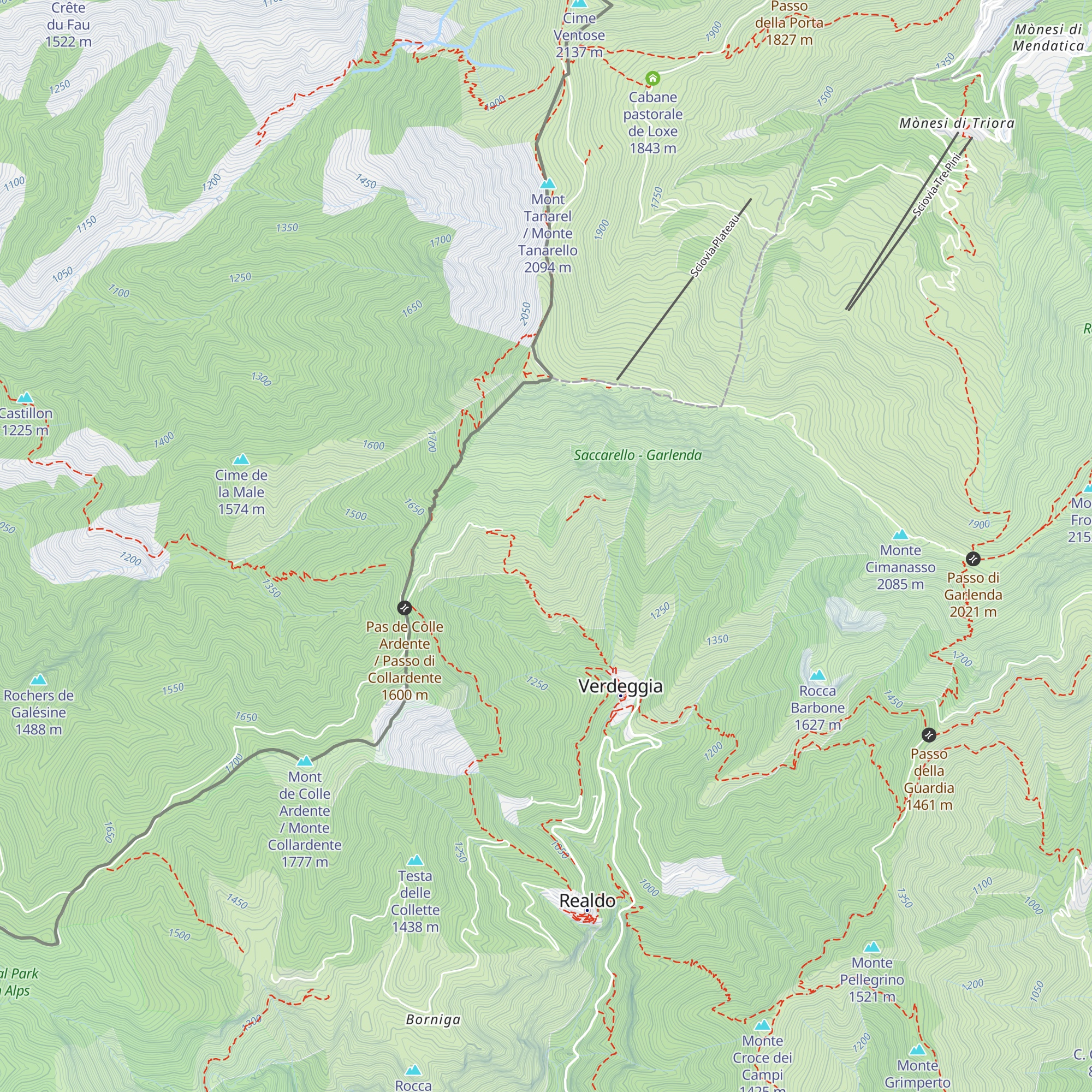 ex Caserma Finanza map