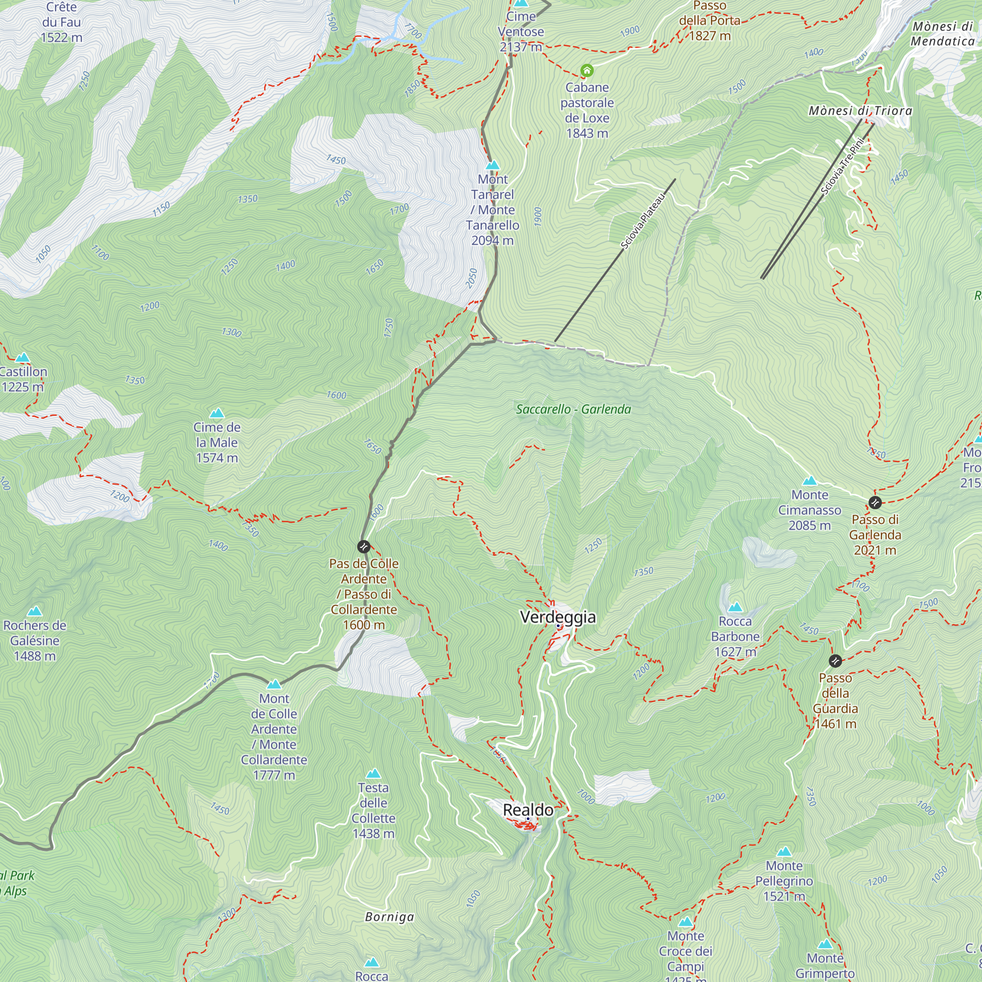 ex Caserma Finanza map