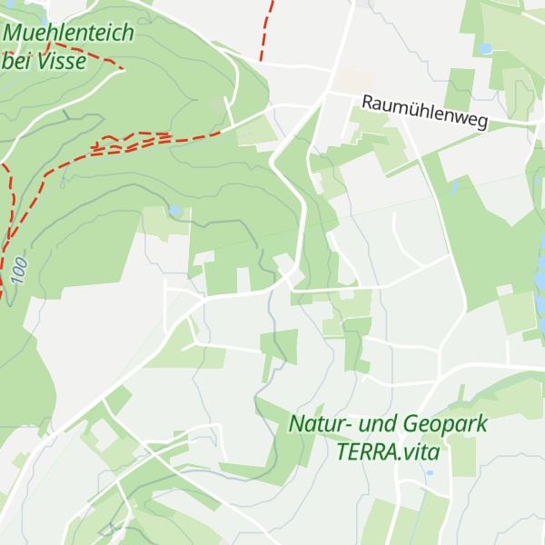 Map of Wanderschutzhütte Niemandsland