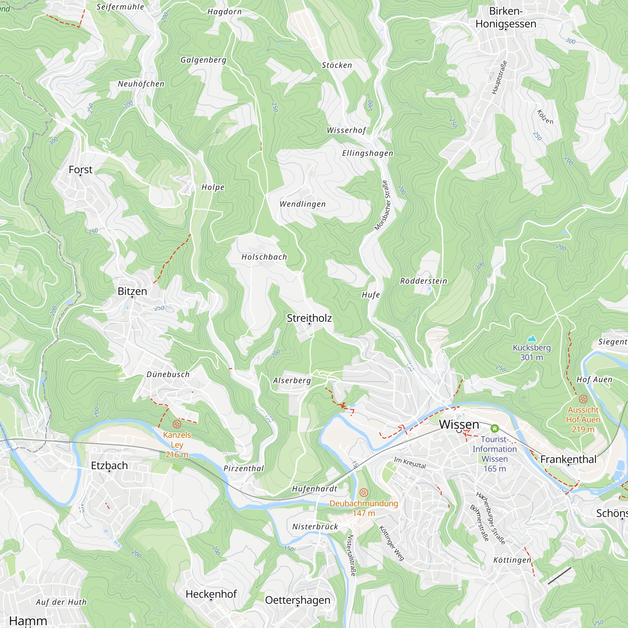 Werner-Kaster-Hütte map