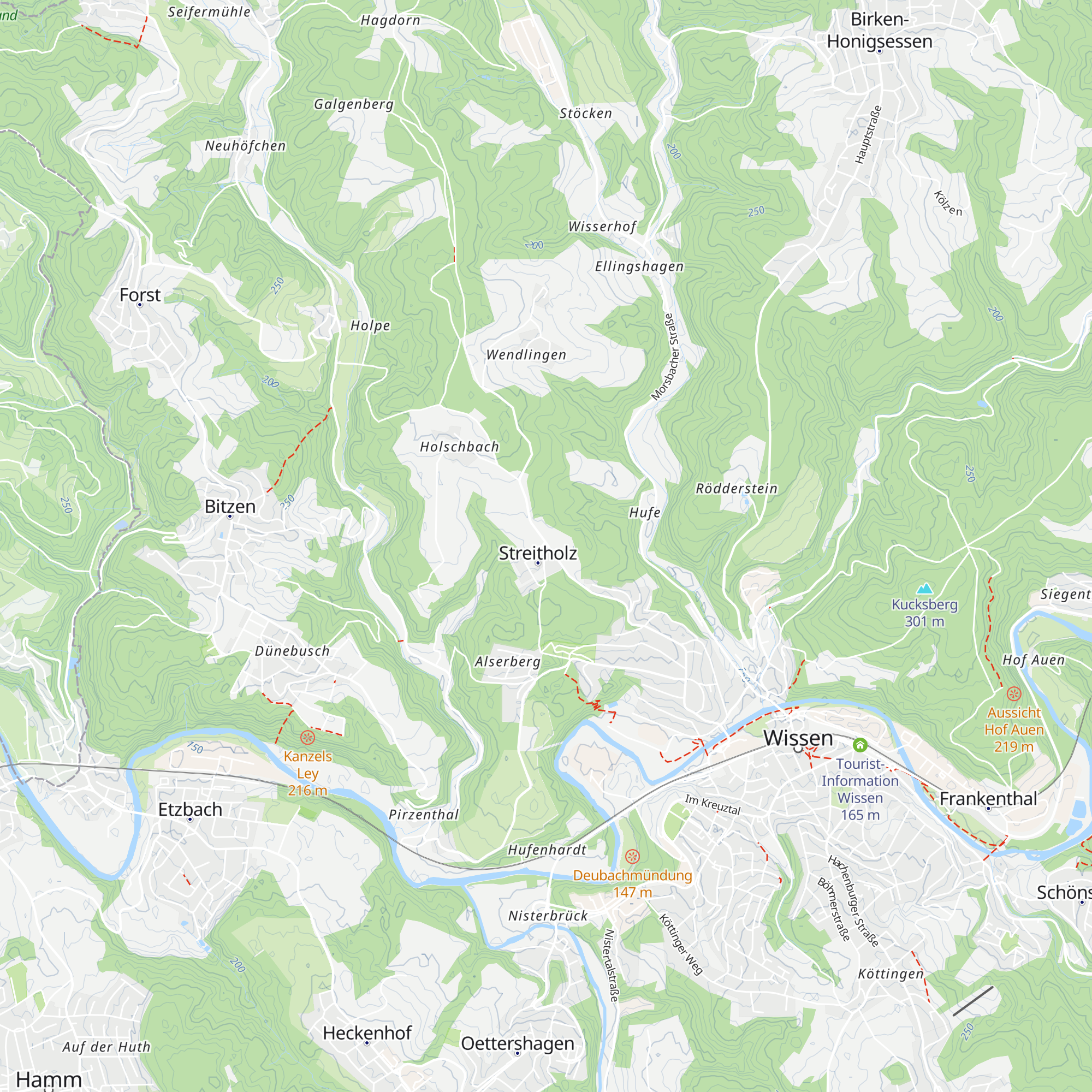 Werner-Kaster-Hütte map