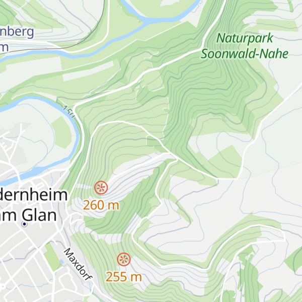Map of Humberg