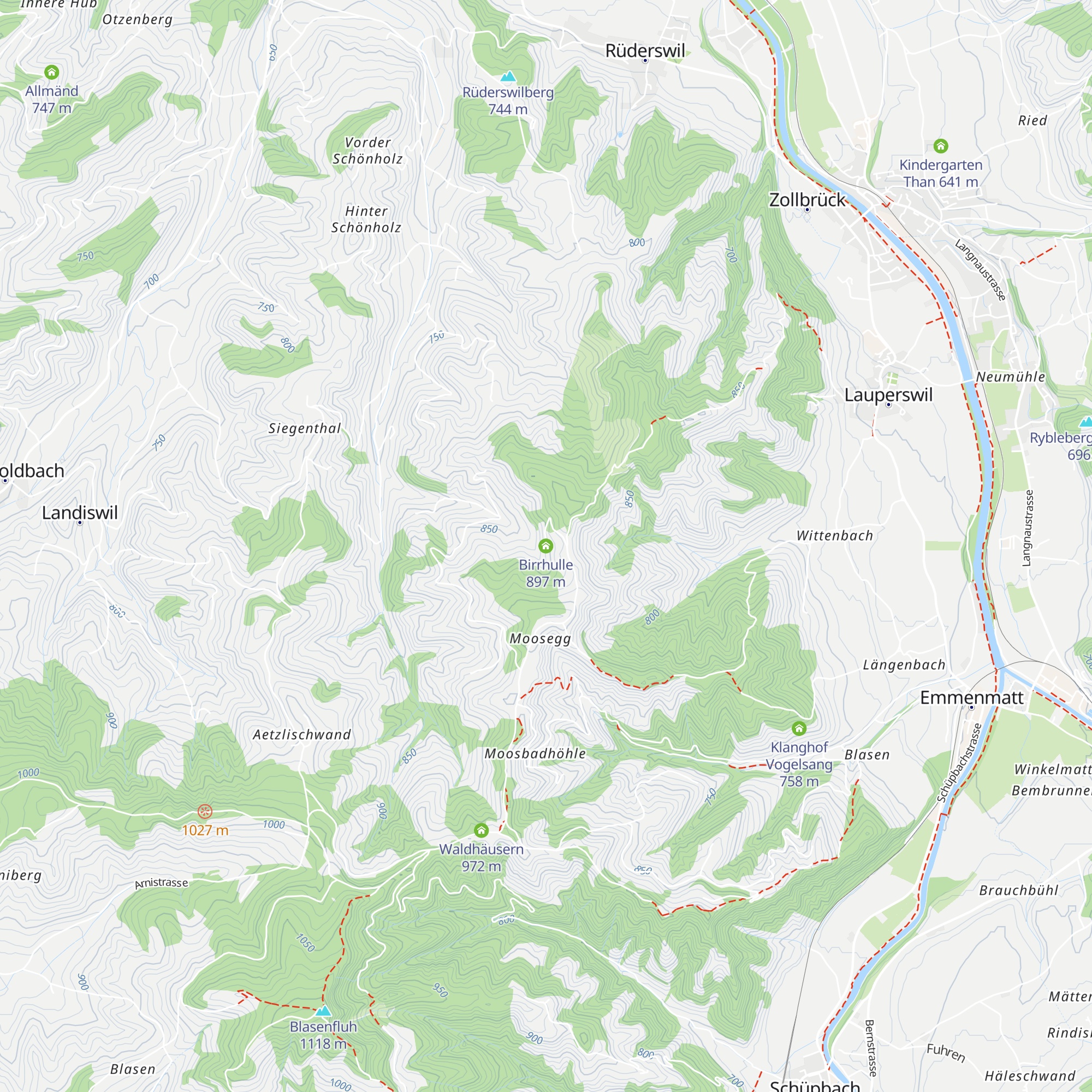 Birrhulle map